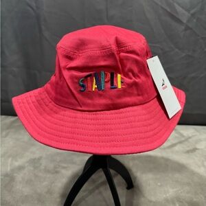 Staple Pigeon Pink Bucket Hat